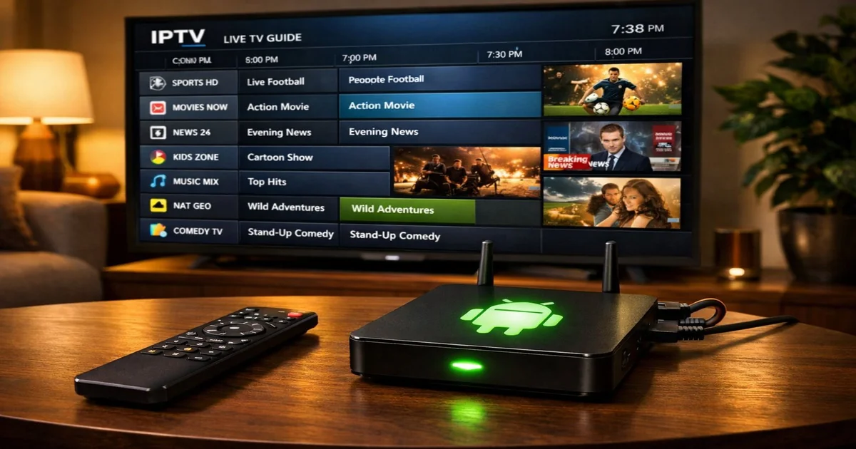 Installer IPTV sur Android TV Box