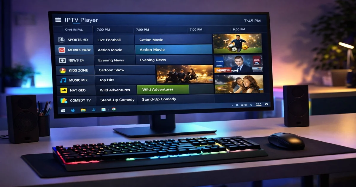 Installer IPTV sur PC Windows