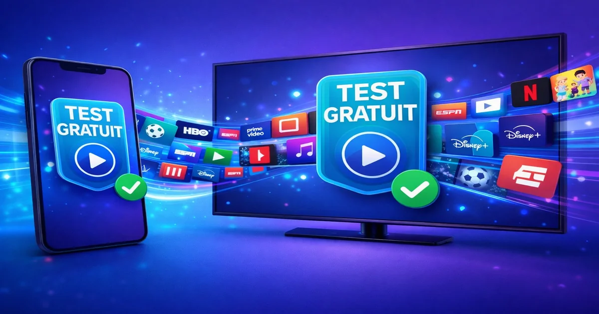 Test IPTV Gratuit Belgique 2026