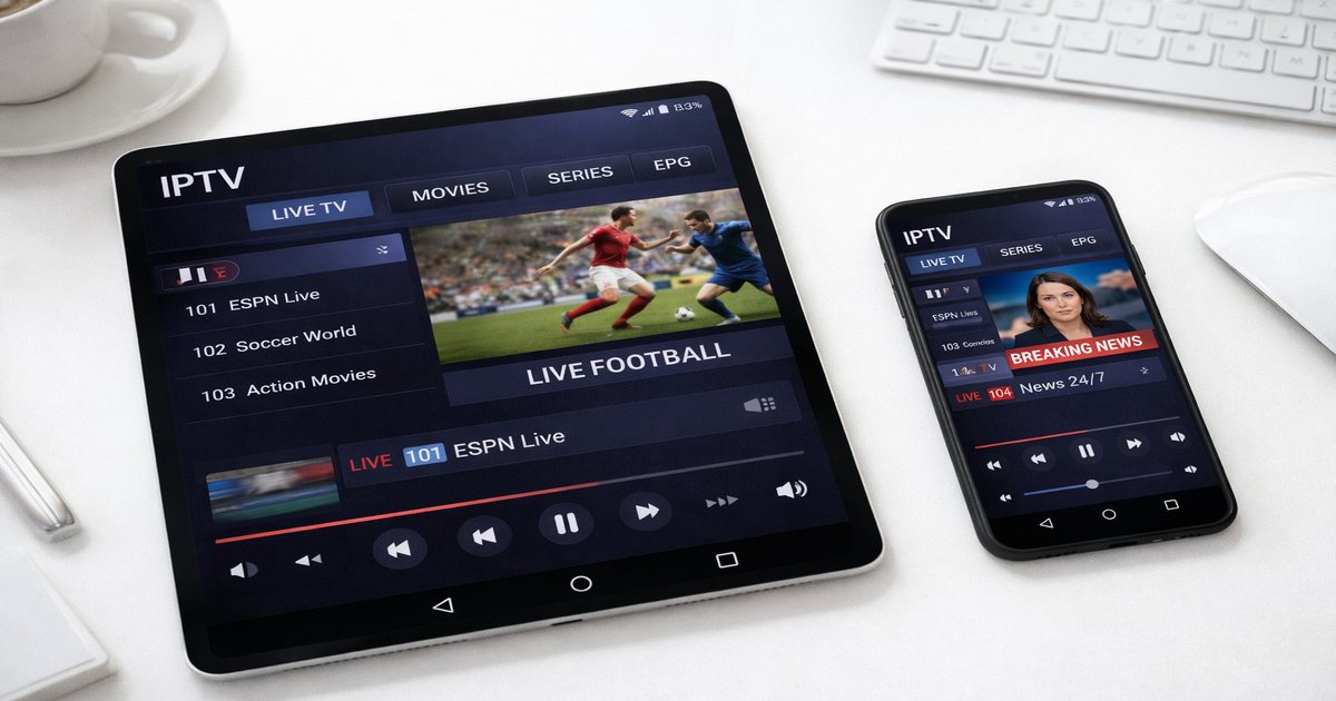 IPTV-streaming på iPad og iPhone