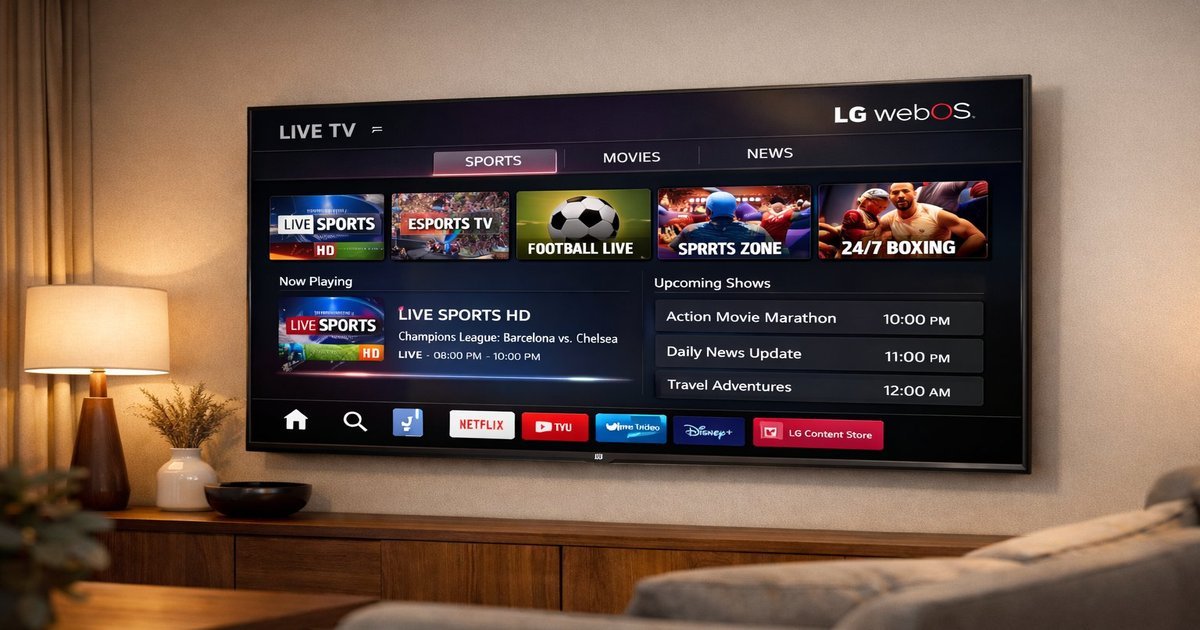 Installare IPTV su LG Smart TV webOS 2026