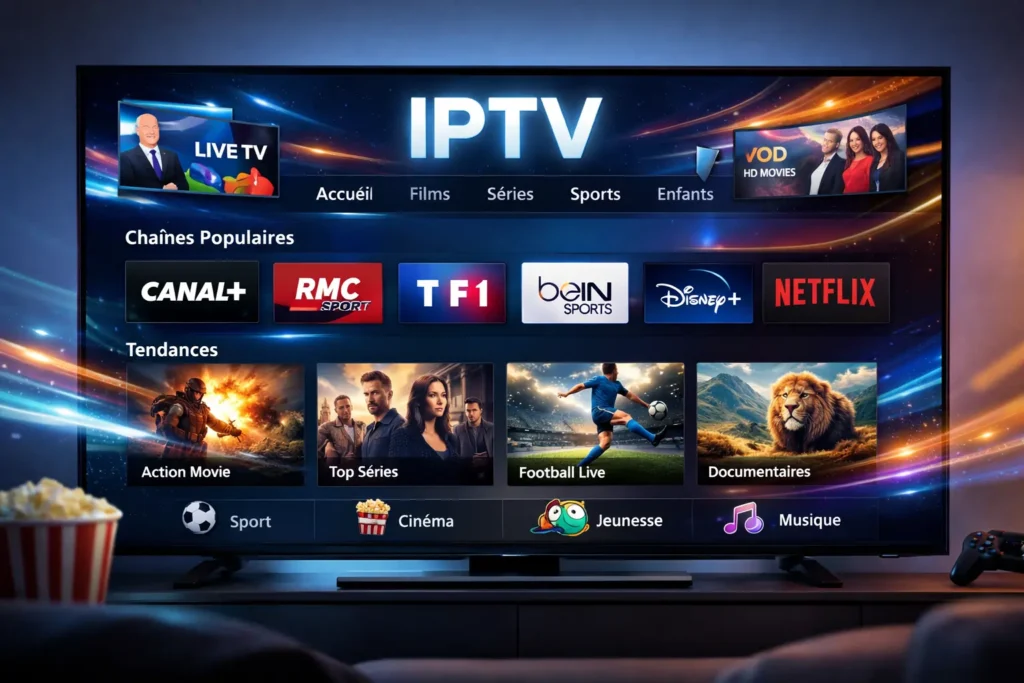 Abonnement IPTV